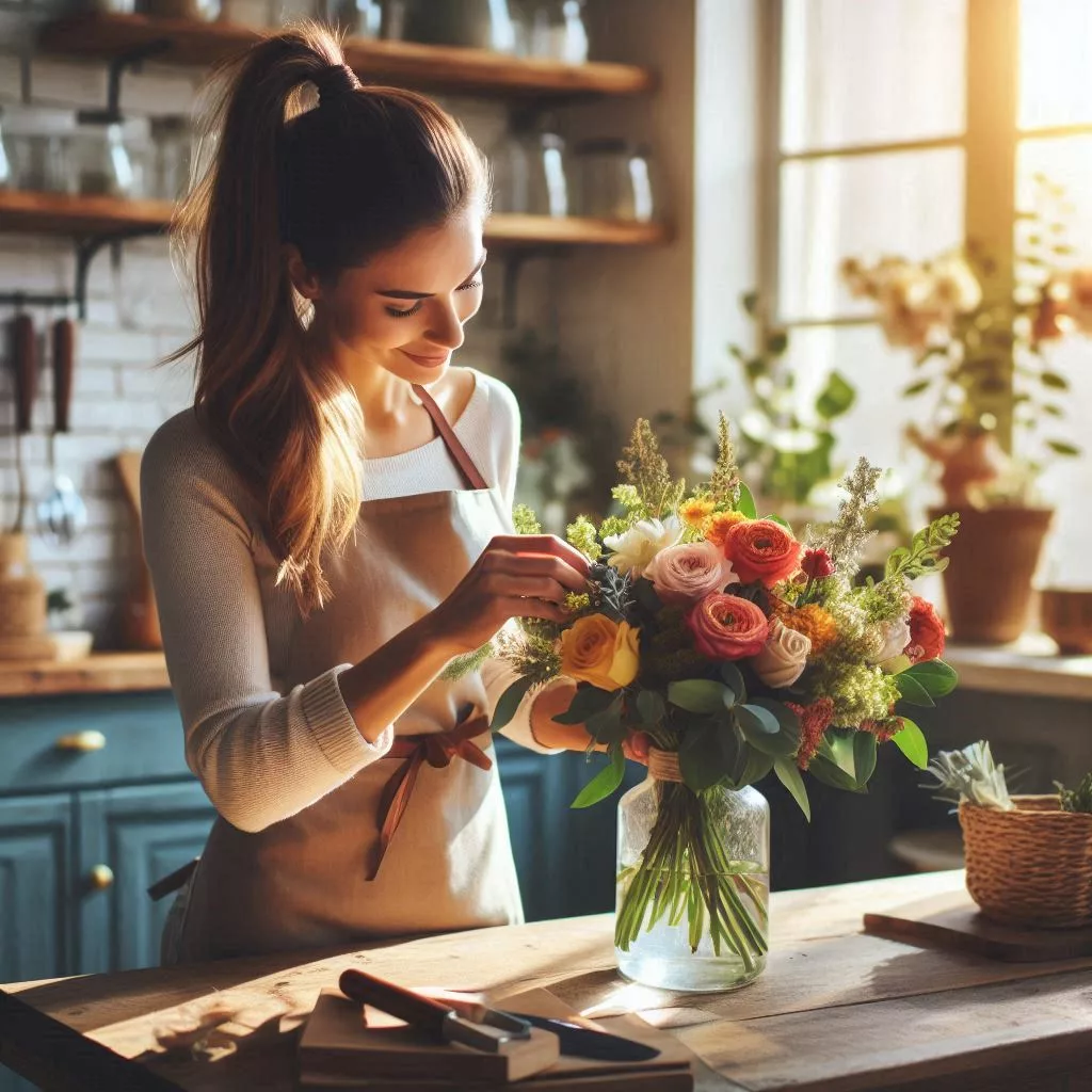 Crea la tua composizione floreale composizione 1